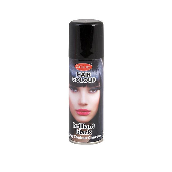 Spray laque cheveux 125 ml - noir