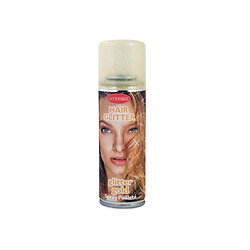 Spray laque cheveux 125 ml à paillettes - or