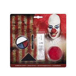 Kit maquillage clown effrayant