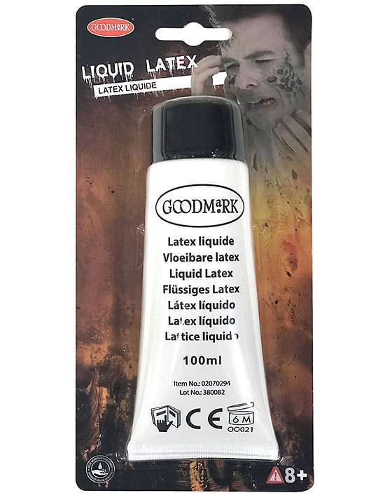 Maquillage latex liquide blanc 100 ml