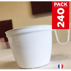 Pack 240 tasses café 15 cl. Lavables - Réutilisables