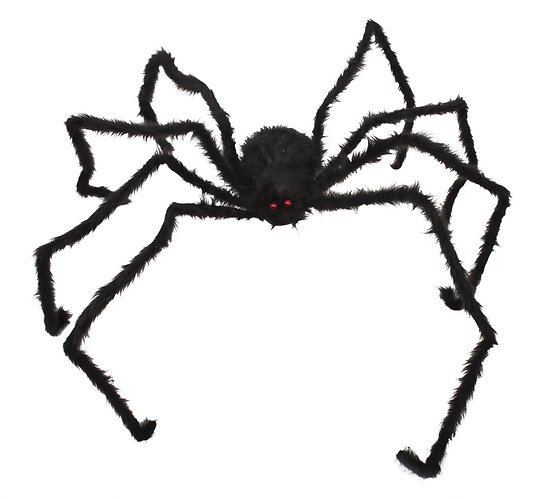 Araignée géante - 2,50 m - noir