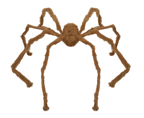 Araignée géante peluche marron - 1,28 m