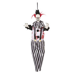 Clown animé à suspendre - 66 cm