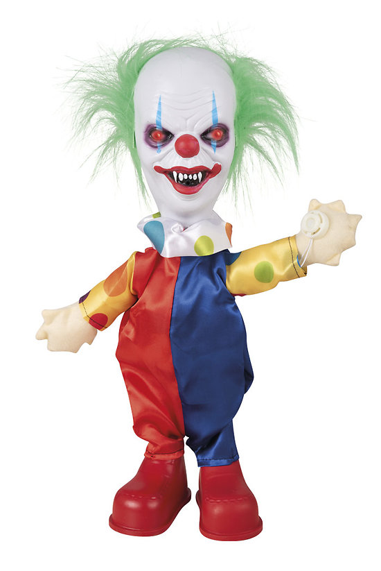 Clown dansant animé - 42 cm