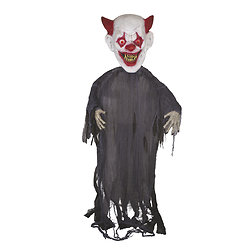Décoration Halloween géante lumineuse - clown maléfique - 3 m