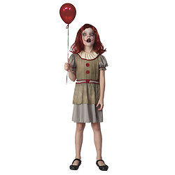 Costume clown maléfique - enfant fille