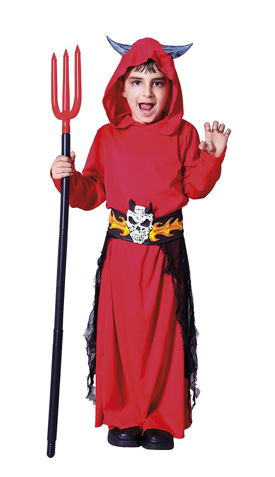 Costume diable - enfant - rouge