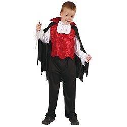 Costume vampire - enfant - rouge