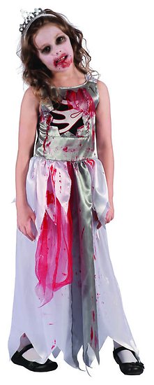 Costume zombie princesse - enfant - 10/12 ans
