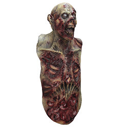 Masque intégral et buste zombie adulte