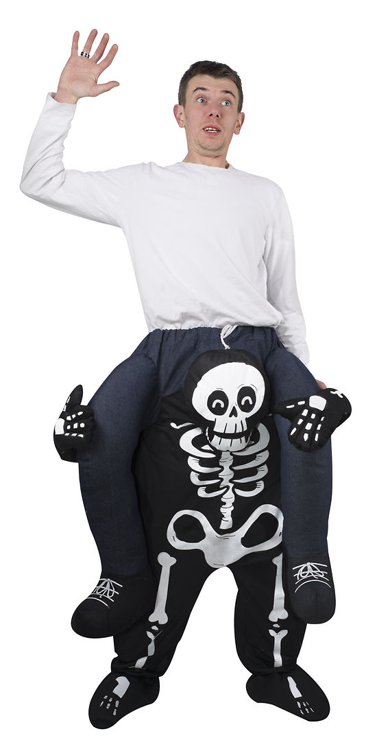 Costume assis sur squelette - adulte - taille unique