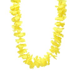 Collier hawaï jaune