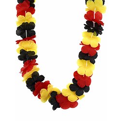 Collier Hawai supporter Allemagne adulte