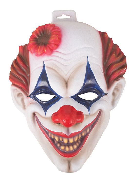 Masque clown diabolique - adulte