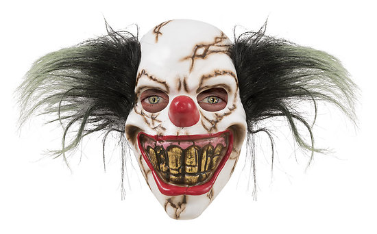 Masque clown squelette - adulte
