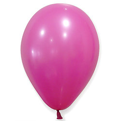 50 Ballons fuschias 30 cm