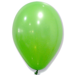 50 Ballons en latex verts 30 cm
