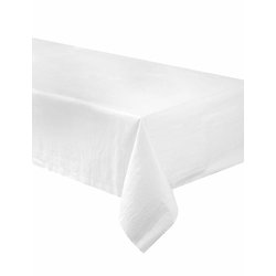 Nappe blanche en papier doublée 137 x 274 cm