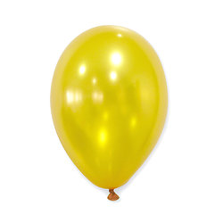 50 Ballons dorés métallisés 30 cm