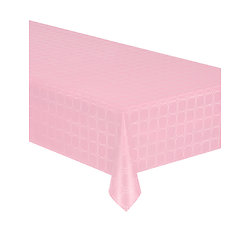 Nappe en rouleau papier damassé rose pastel