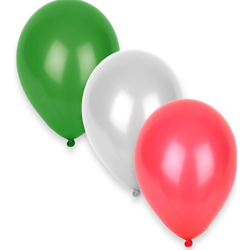 12 Ballons Supporter Italie 27 cm