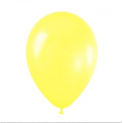 12 Ballons jaune clair 28 cm