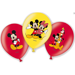 6 Ballons latex Mickey ™