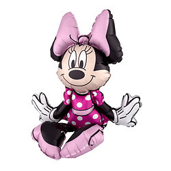 Ballon aluminium Minnie Mouse™ assise 38 x 45 cm
