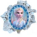 Ballon aluminium Elsa et Anna La Reine des Neiges 2™ 36 cm