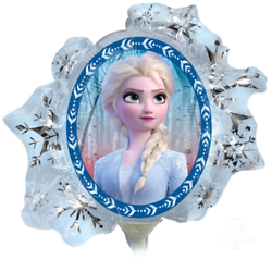 Ballon aluminium Elsa et Anna La Reine des Neiges 2™ 36 cm