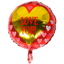 Ballon foil 'Love you!' (45 cm)