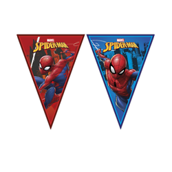 Guirlande fanions Spiderman™ 2,3 m x 25 cm