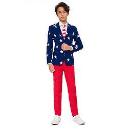 Costume Mr. USA adolescent Opposuits™