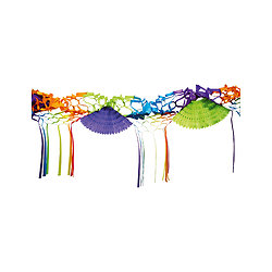 Guirlande papier multicolore
