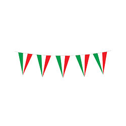 Guirlande drapeaux italiens 5 m