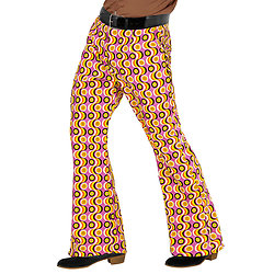 Pantalon groovy disco années 70 homme