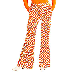 Pantalon groovy rétro années 70 femme