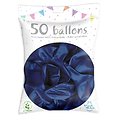 50 Ballons Métal Nacré 30 cm