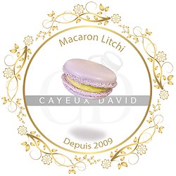 Macaron de Paris litchi