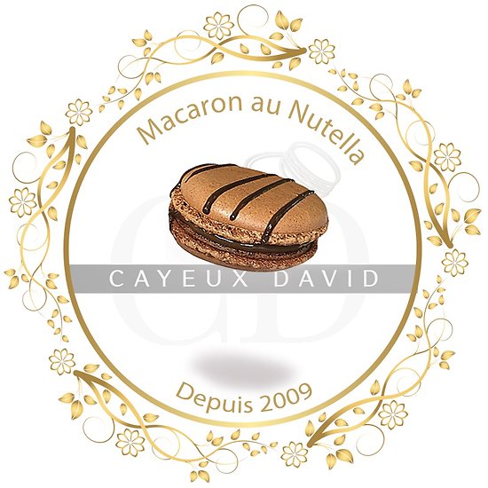 Macaron de Paris Nutella