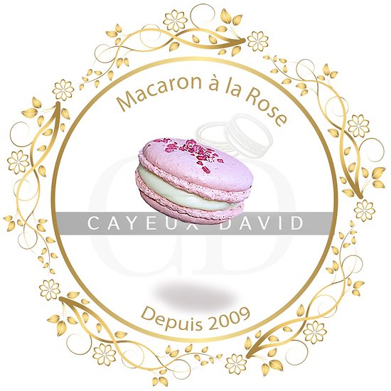 Macaron de Paris à la Rose