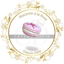 Macaron de Paris à la Rose