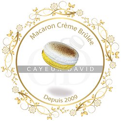 Macaron de Paris crème brûlée
