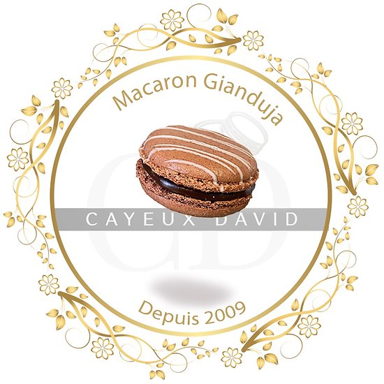 Macaron de Paris Gianduja