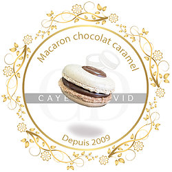 Macaron de Paris chocolat caramel 
