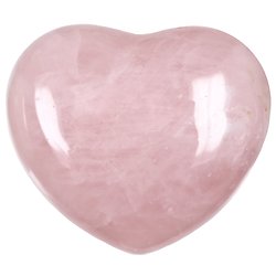 Coeur en Quartz rose