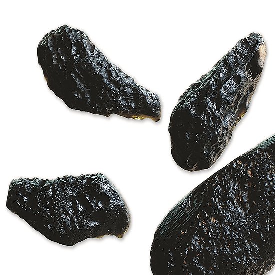 Tectite (meteorite) brute