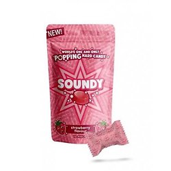 Soundy Popping Hard Candy fraise
