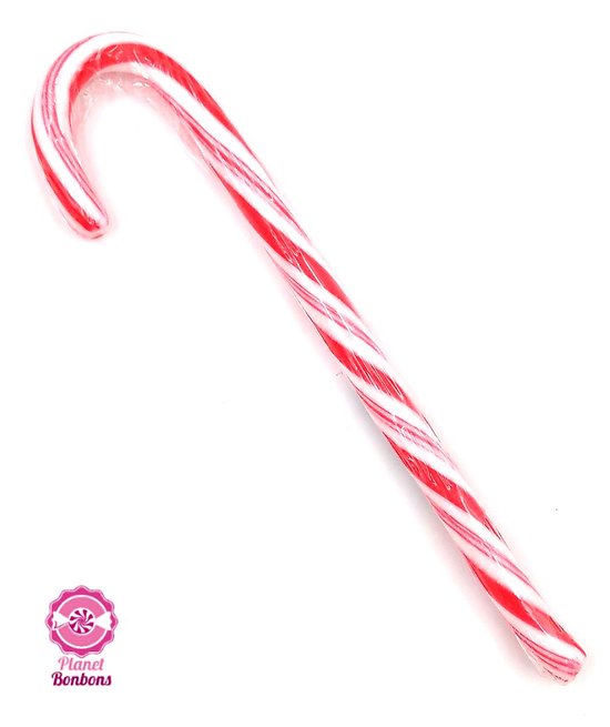 Candy cane Rouge-Blanc 12g